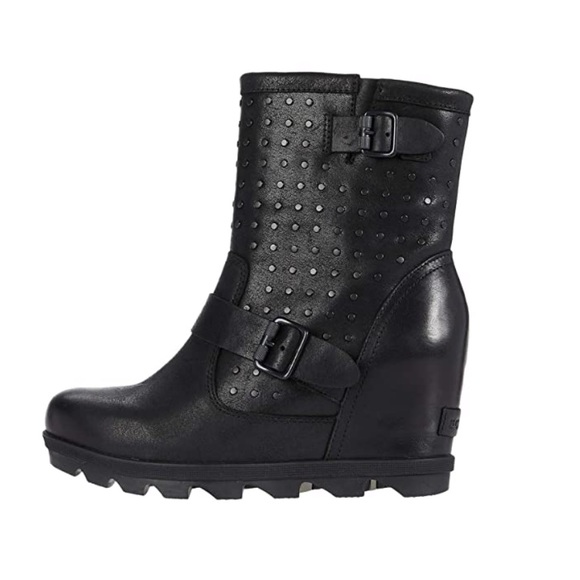 NWT Sore Joan of Arctic Wedge II Boot Stud Leather - Picture 9 of 10